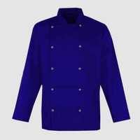 Зображення  Кітель чоловічий довгий рукав синій р. 4XL Nibano 4103.RB-7, Розмір: 4XL, Цвет: синий