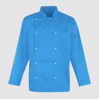 Зображення  Кітель чоловічий довгий рукав блакитний р. M Nibano 4103.TU-2, Розмір: M, Цвет: блакитний