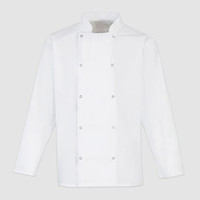 Зображення  Кітель чоловічий довгий рукав білий р. M Nibano 4103.WH-2, Розмір: M, Цвет: білий