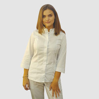 Зображення  Туніка Milano біла р. 2XL Nibano 4820.WH-6, Розмір: 2XL, Цвет: білий