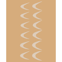 Изображение  Силиконовые молды трафареты для френча на верхних формах Kodi Universal (12 шт/набор)