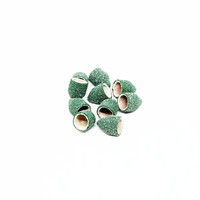 Изображение  Набор колпачков для педикюра Kodi диаметр 10 мм заостренный цилиндр 60 грит 10 шт/уп