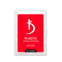 Изображение  Верхние пластиковые формы для моделирования ногтей Kodi Stylet (120 шт./уп.)