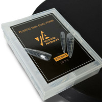 Зображення  Верхні форми для нарощування нігтів Victoria Avdeeva Almond Мигдаль, 120 шт