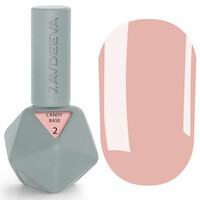 Зображення  Камуфлююча база Victoria Avdeeva Candy Base 2 пудрово-рожева, 12 мл, Об'єм (мл, г): 12, Колір: 02