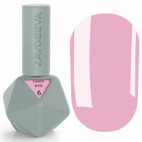 Зображення  Камуфлююча база Victoria Avdeeva Candy Base 6 світло-рожева з холодним підтоном, 12 мл, Об'єм (мл, г): 12, Колір: 06