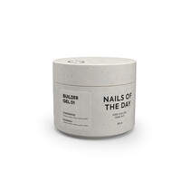 Зображення  Гель для нарощування нігтів Nails Of The Day Builder Gel 01 прозорий, 30 мл, Об'єм (мл, г): 30, Колір: 01