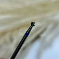 Зображення  Фреза твердосплавна куля синя Victoria Avdeeva 028