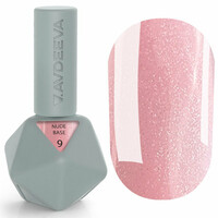 Изображение  Камуфлирующая база с шиммером Victoria Avdeeva Nude Base 9 нежный розовый с перламутром, 12 мл, Объем (мл, г): 12, Цвет: 09