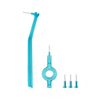 Изображение  Набор ершиков Curaprox Prime Start CPS 06S бирюзовые + 2 держателя