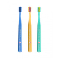Изображение  Набор зубных щеток Curaprox Ultra Soft CS Smart D 0.08 мм Синяя, оранжевая, бирюзовая