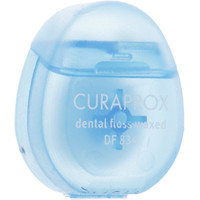 Зображення  Нитка міжзубна Curaprox DF 834 mini вощена з аромат м`яти, 5 м