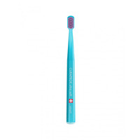 Зображення  Зубна щітка Curaprox Ultra Soft CS Smart-08 D 0.08 мм блакитна, рожева щетина, Колір: 08