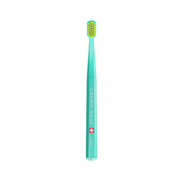 Изображение  Зубная щетка Curaprox Ultra Soft CS Smart-16 D 0.08 мм бирюзовая, салатовая щетина, Цвет: 16