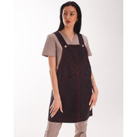 Зображення  Професійний водовідштовхувальний фартух Трієст чорний, "БІЛИЙ ХАЛАТ" 173-321-912, Цвет: чорний