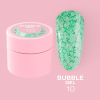 Изображение  Гель с блестками для ногтей LUNAMoon Bubble Gel №10, 5 мл, Объем (мл, г): 5, Цвет: 10
