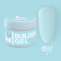 Зображення  Гель-желе для нігтів LUNAMoon Jelly Gelly №1, 15 мл, Об'єм (мл, г): 15, Колір: 01
