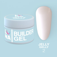 Зображення  Гель-желе для нігтів LUNAMoon Jelly Gelly №2, 15 мл, Об'єм (мл, г): 15, Колір: 02