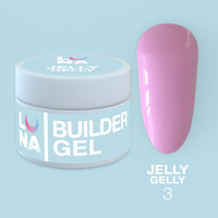 Зображення  Гель-желе для нігтів LUNAMoon Jelly Gelly №3, 15 мл, Об'єм (мл, г): 15, Колір: 03