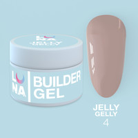 Зображення  Гель-желе для нігтів LUNAMoon Jelly Gelly №4, 15 мл, Об'єм (мл, г): 15, Колір: 04