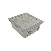 Зображення  Витяжка для манікюру врізна ÜLKA Premium 90 Вт, сіра, Колір: сірий