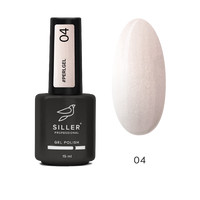 Зображення  Гель для нігтів Siller Pearl Gel №04, 15 мл, Об'єм (мл, г): 15, Колір: 04
