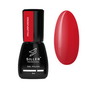 Зображення  Гель-лак для нігтів Siller Pure Red, 8 мл, Об'єм (мл, г): 8, Колір: Red