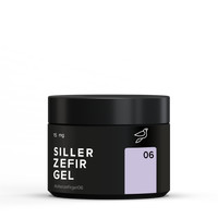 Зображення  Гель для нігтів Siller Zefir Gel №06, 15 мл, Об'єм (мл, г): 15, Колір: 06