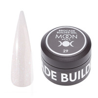 Изображение  Гель для наращивания ногтей Moon Full Brocade Builder Gel №29 з поталлю, 30 мл, Объем (мл, г): 30, Цвет: 29