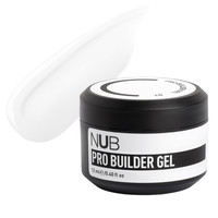 Зображення  Гель моделюючий NUB Pro Builder Gel №01 прозорий, 12 мл