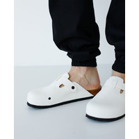 Изображение  Обувь медицинская унисекс сабо ортопедические белые р. 45, "БЕЛЫЙ ХАЛАТ" 176-417-824, Размер: 45, Цвет: белый