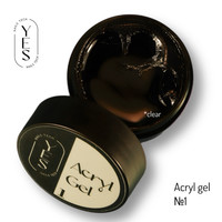 Изображение  Гель для наращивания ногтей YES Acrylgel №01, 15 мл , Объем (мл, г): 15, Цвет: 01