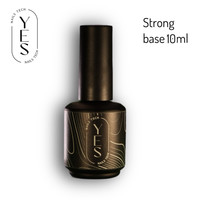Зображення  База для гель-лаку YES Clear Base Strong, 10 мл