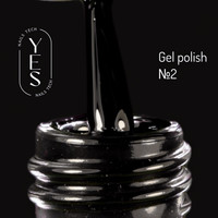Зображення  Гель-лак для нігтів YES Gel polish №002, 6 мл, Об'єм (мл, г): 6, Колір: 002