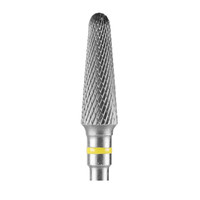 Изображение  Фреза твердосплавная Diaswiss конус закругленный желтая 4.5 мм, рабочая часть 14 мм, CX79SF/045