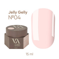 Изображение  Гель-желе для ногтей Valeri Jelly Gelly № 04, 15 мл, Объем (мл, г): 15, Цвет: 04