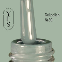 Зображення  Гель-лак для нігтів YES Gel polish №039, 6 мл, Об'єм (мл, г): 6, Колір: 039