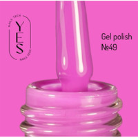 Зображення  Гель-лак для нігтів YES Gel polish №049, 6 мл, Об'єм (мл, г): 6, Колір: 049