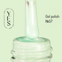 Зображення  Гель-лак для нігтів YES Gel polish №057, 6 мл, Об'єм (мл, г): 6, Колір: 057