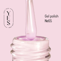 Зображення  Гель-лак для нігтів YES Gel polish №065, 6 мл, Об'єм (мл, г): 6, Колір: 065