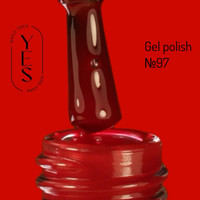 Зображення  Гель-лак для нігтів YES Gel polish №097, 6 мл, Об'єм (мл, г): 6, Колір: 097