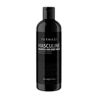 Изображение  Шампунь и гель для душа 2в1 для мужчин Farmasi Masculine Shampoo And Body Wash, 360 мл