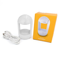 Изображение  Ультрафиолетовая мини лампа для ногтей UV LED Cute Robert 12 Вт USB, белая