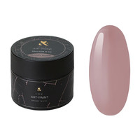 Изображение  Гель-краска для росписи ногтей F.O.X Art-paint Smoky Nude дымно нюдовый, 10 мл