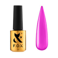 Зображення  Топ для гель-лаку без липкого шару з вітражним ефектом F.O.X Rainbow Top №001, 7 мл, Об'єм (мл, г): 7, Колір: 001