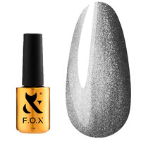 Зображення  Гель-лак для нігтів F.O.X Cat Eye Crystalline №001, 7 мл