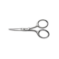 Изображение  Ножницы для ногтей AMI Falcon с круглыми кольцами и длинным изогнутым полотном, 0317