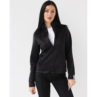 Изображение  Медицинская женская кофта Грейс черная р. 2XL, "БЕЛЫЙ ХАЛАТ" 455-321-923, Размер: 2XL, Цвет: черный