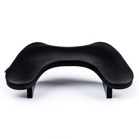 Изображение  Подставка ортопедическая маникюрная Eco Stand Butterfly черный/черный, 425х160(Н)х260 мм