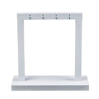 Изображение  Держатель для типс, палитр Eco Stand белый, 240х240(Н)х90 мм